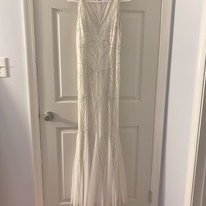 Beautiful White Beaded Dress